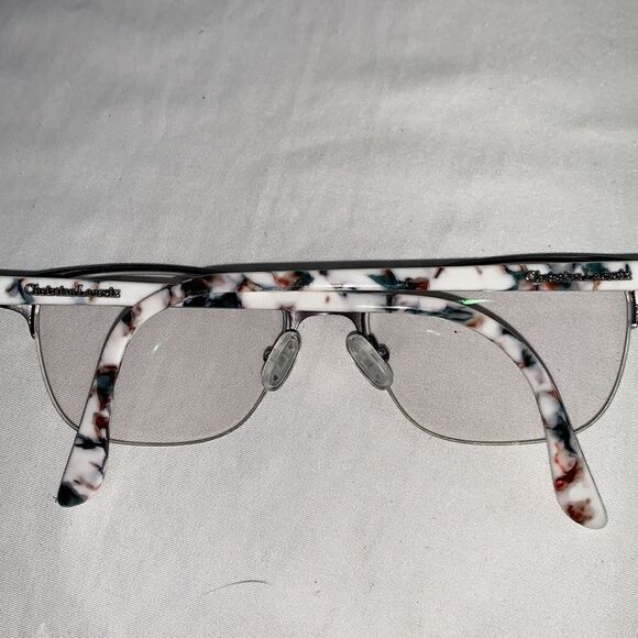 Christian Lacroix Eyeglasses Frames 901 Cat Eye Half Rim 53-17-145 - Picture 5 of 5